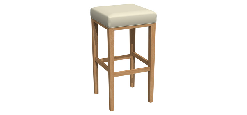 Fixed stool - BE018B-1201