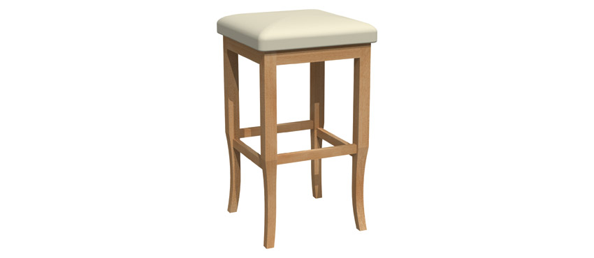 Tabouret fixe - BE018B-1202