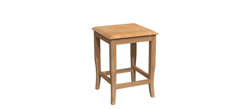 Fixed stool - BE018B-1202