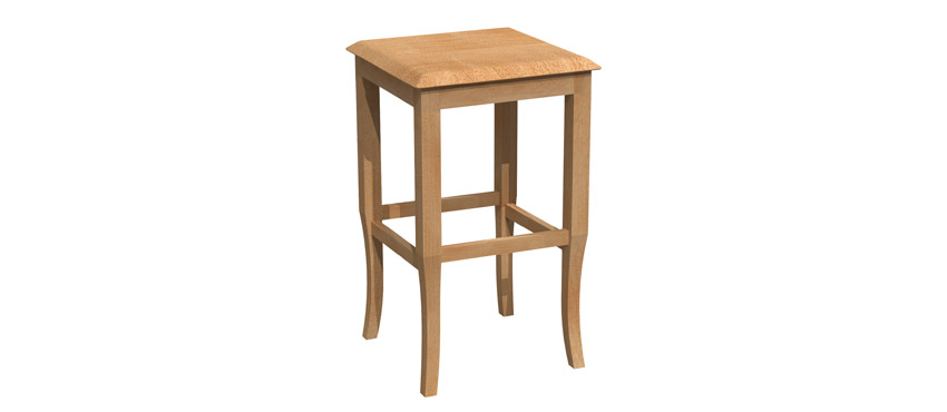Fixed stool - BE018B-1202