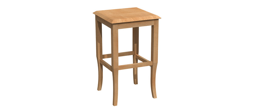 Tabouret fixe - BE018B-1202