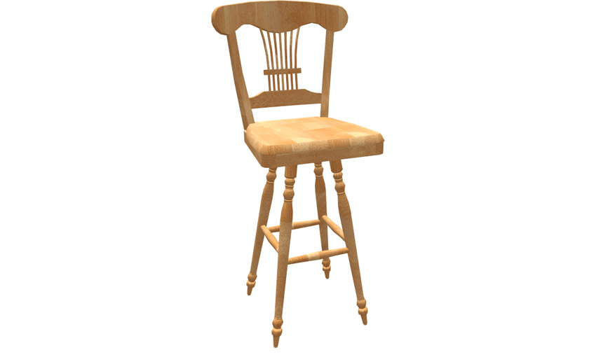 Swivel stool - BSRB-0510