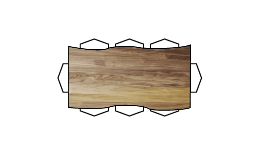 Table Urbaine Live Edge - TWULE-0880