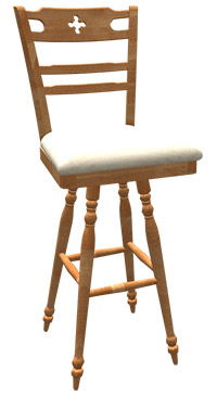 Tabouret pivotant BSRB-0507