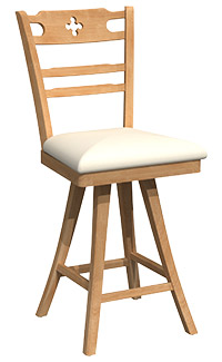 Tabouret pivotant BSRB-0507
