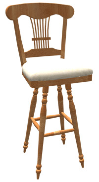 Tabouret pivotant BSRB-0510
