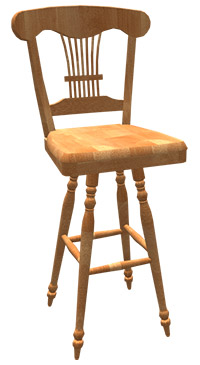 Tabouret pivotant BSRB-0510