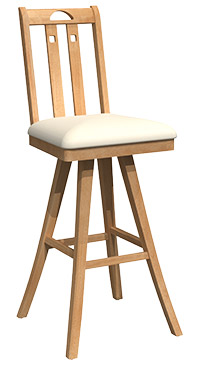 Tabouret pivotant BSRB-0516