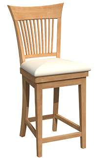 Tabouret fixe BSXB-1207